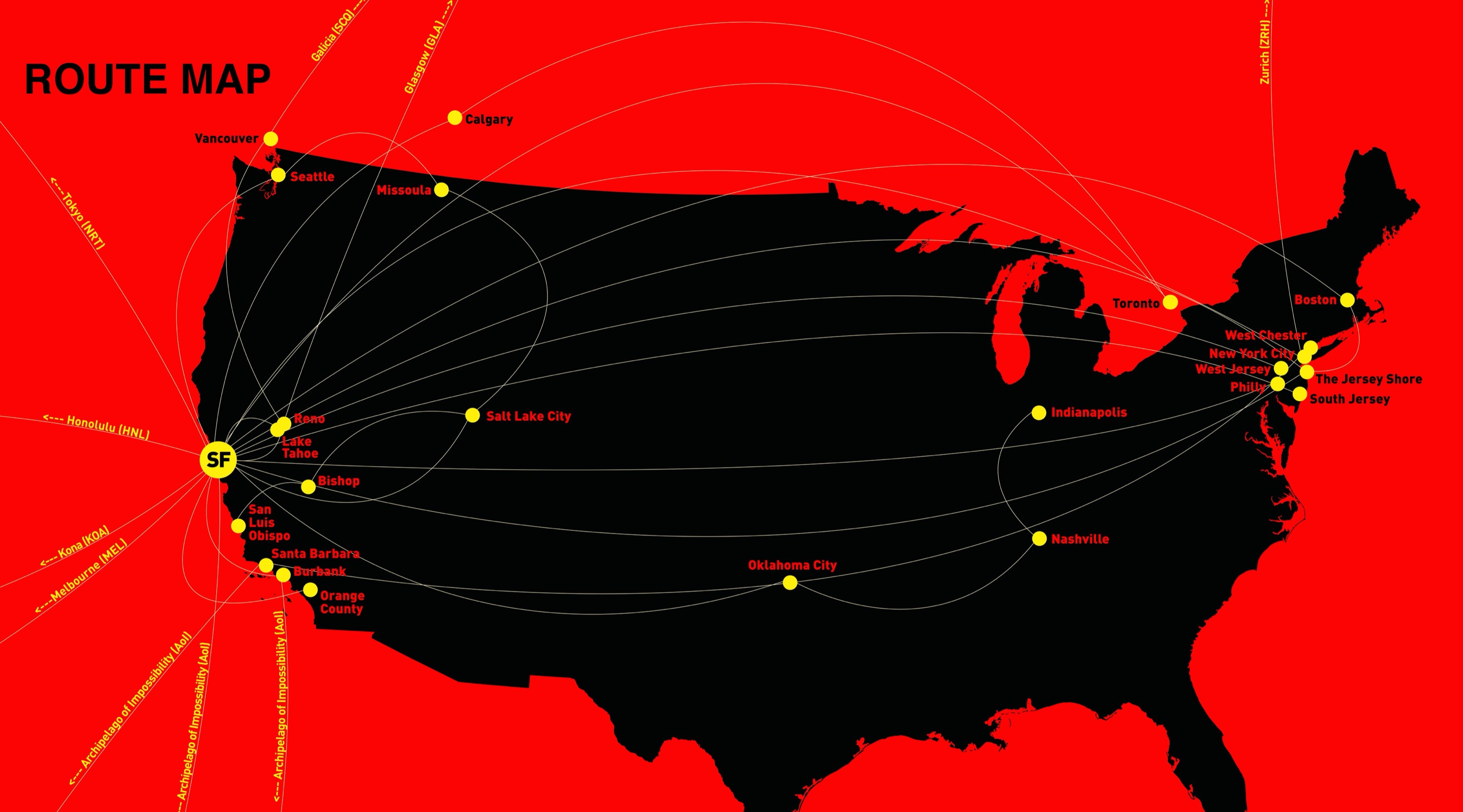 Route map