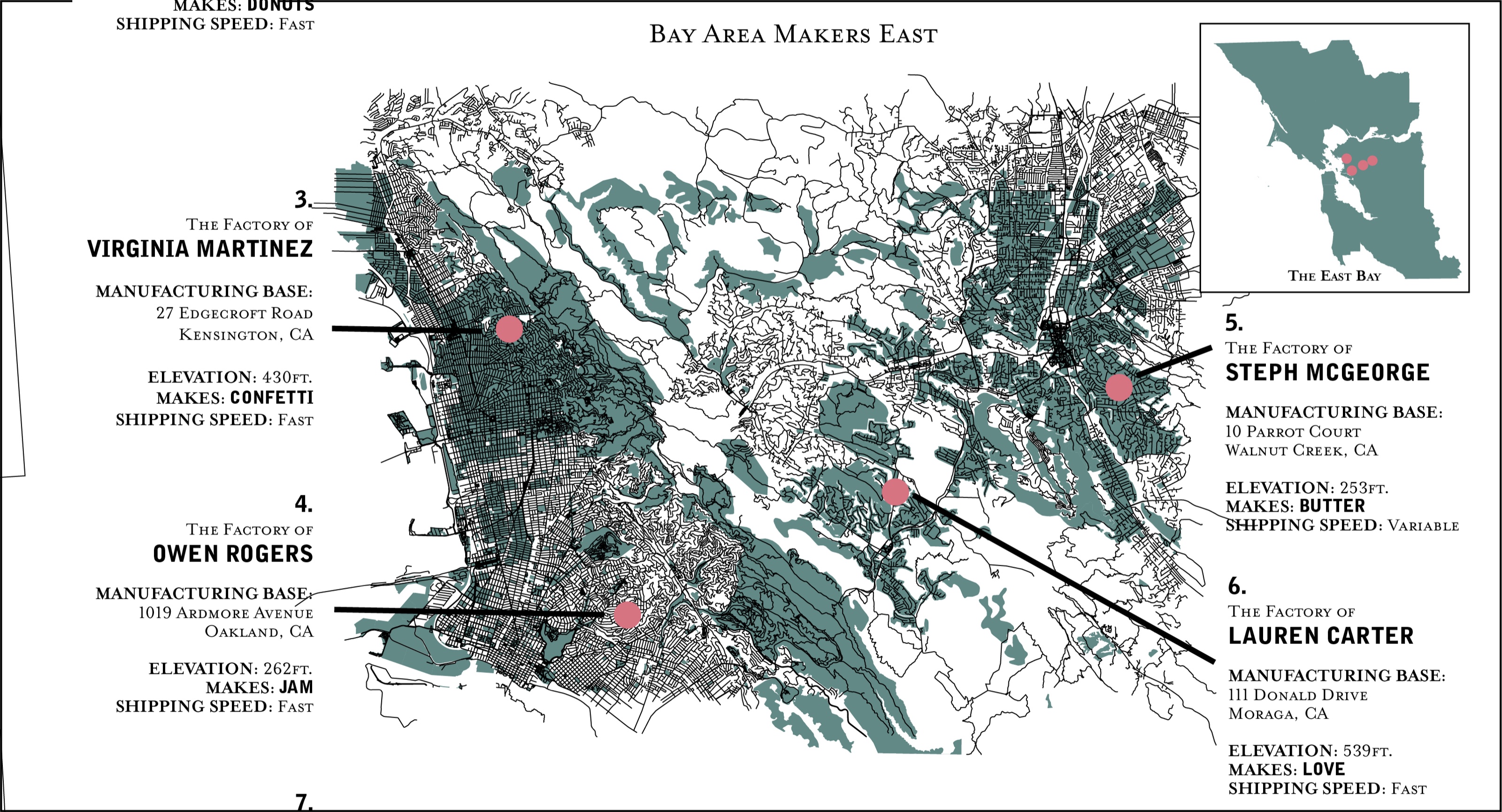 The majority of beer was consumed in one of two area locations